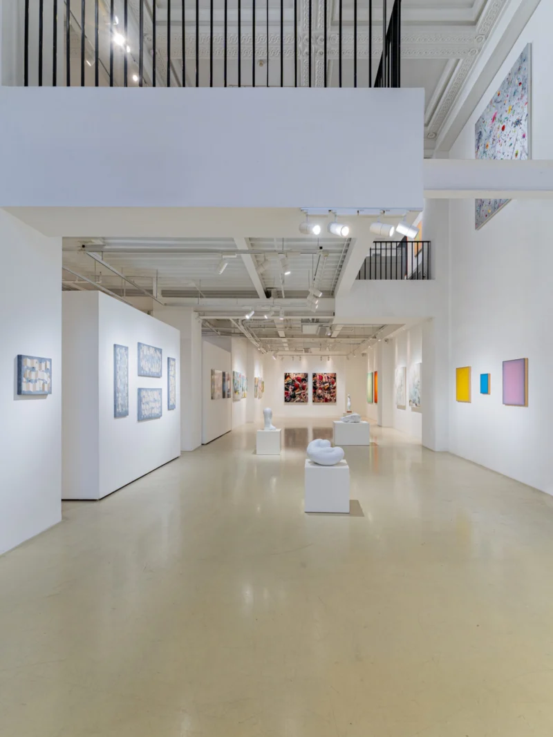 Installation shot from Void & Volume, @ Bluerider ART