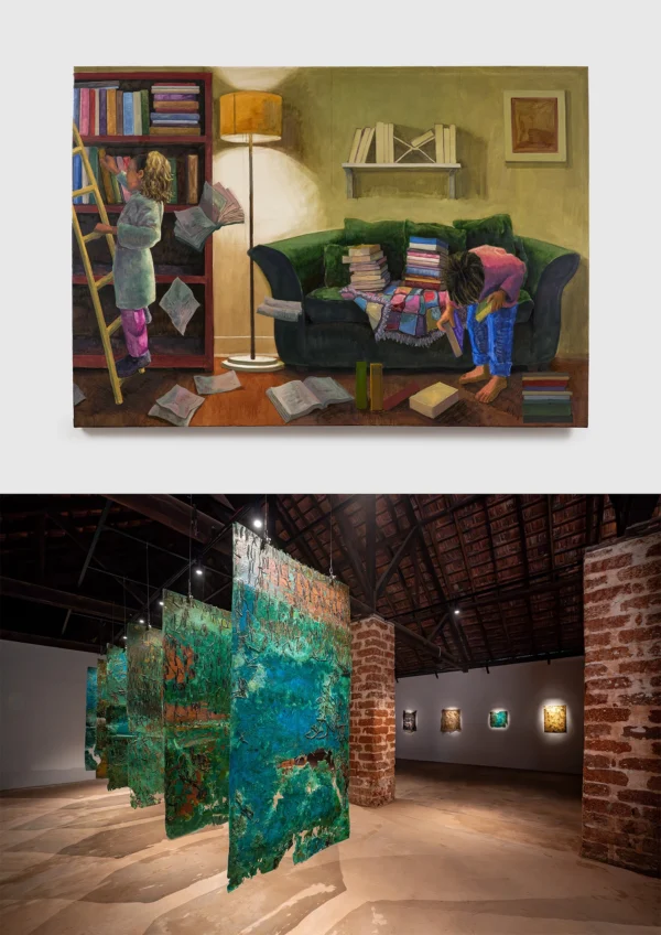 Jhaveri Contemporary: Fiza Khatri: The Great Rebuild! | Kirtika Kain: Chronicles @No.9 Cork Street, London  - GalleriesNow.net 