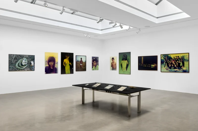 Installation shot from Chardchakaj Waikawee: Youth, @ Graces Mews