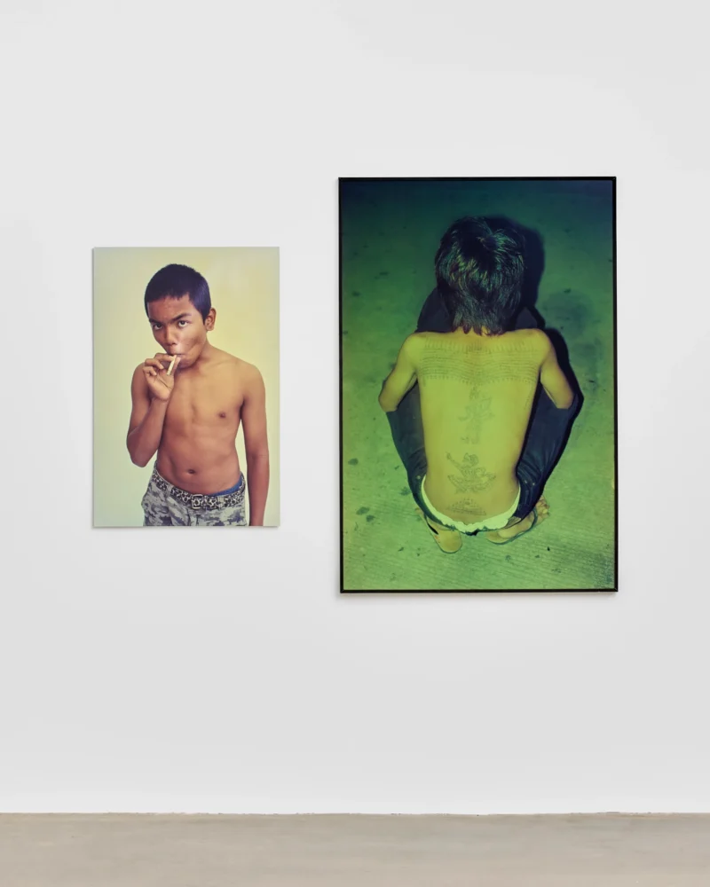 Installation shot from Chardchakaj Waikawee: Youth, @ Graces Mews