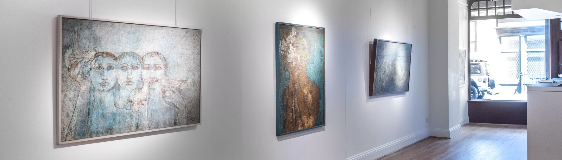 Image for our show of the day, Jamil Naqsh: Significant early paintings, at Grosvenor Gallery