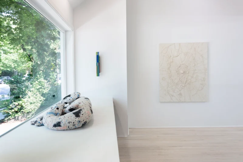 Installation shot from Builders, @ Halsey McKay Gallery
