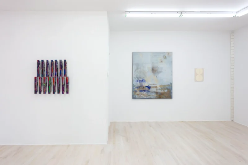 Installation shot from Builders, @ Halsey McKay Gallery