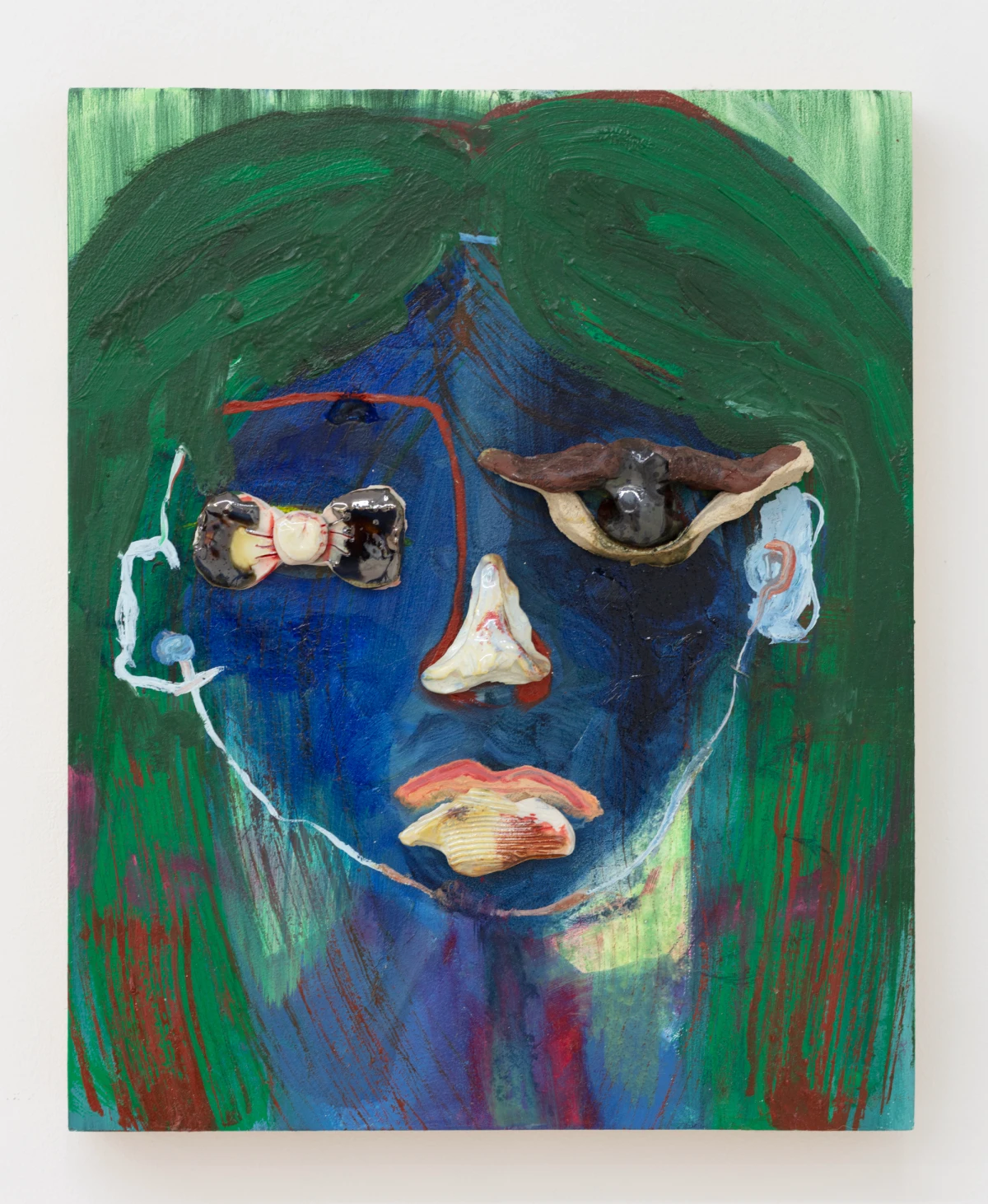 Jennie Jieun Lee, Blue Portrait, 2025