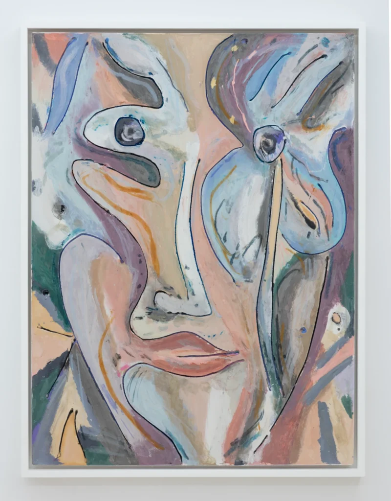 Johannes VanDerBeek, Flower Face, 2024