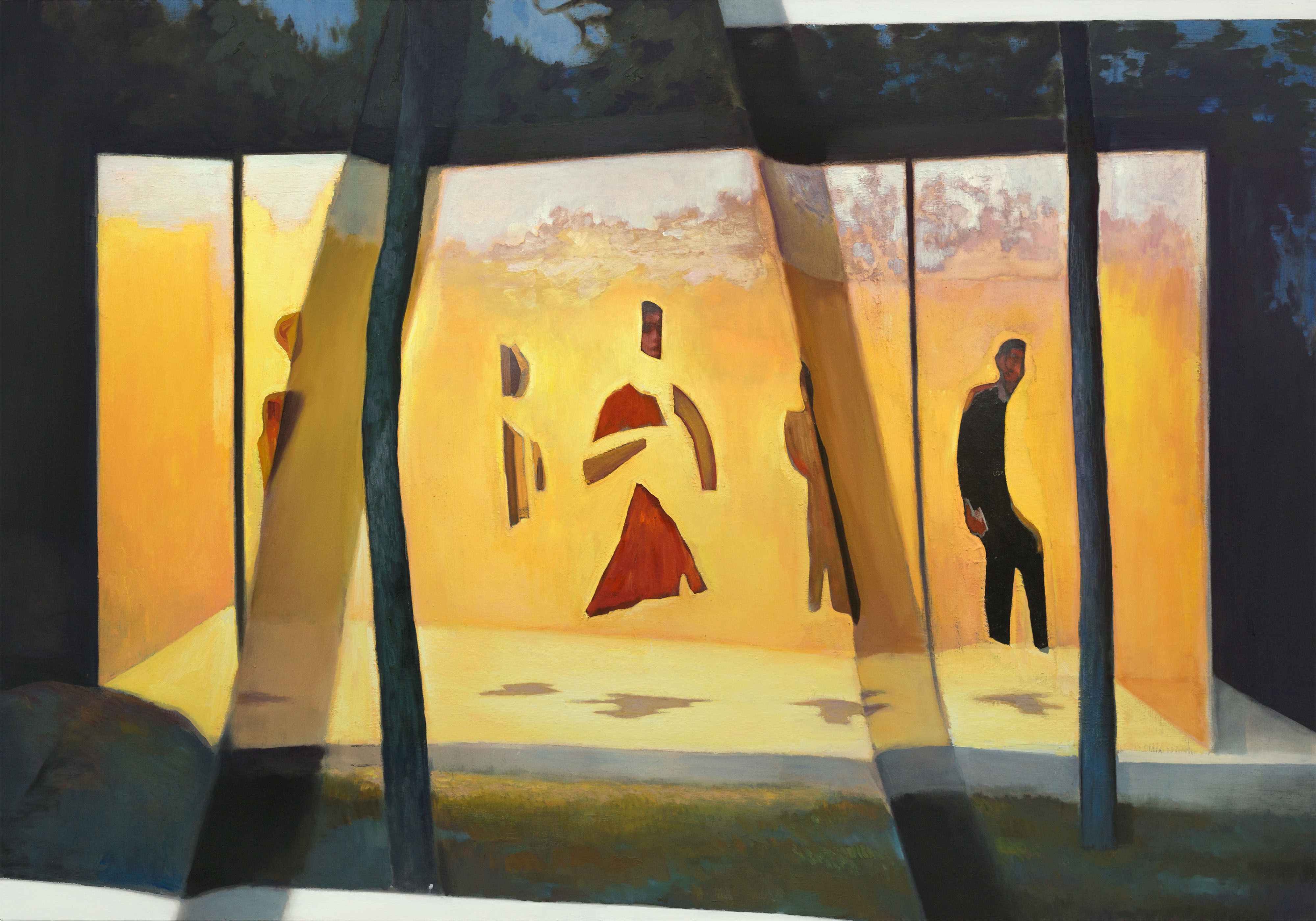 Image for Jonathan Wateridge: Some Distance Apart, at GRIMM