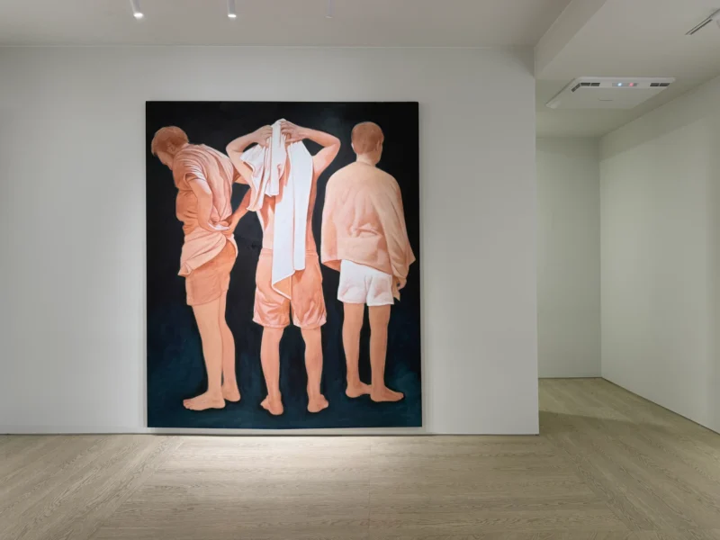 Installation shot from Ruben Müller: In the Thick of Summer, @ LKIF Gallery