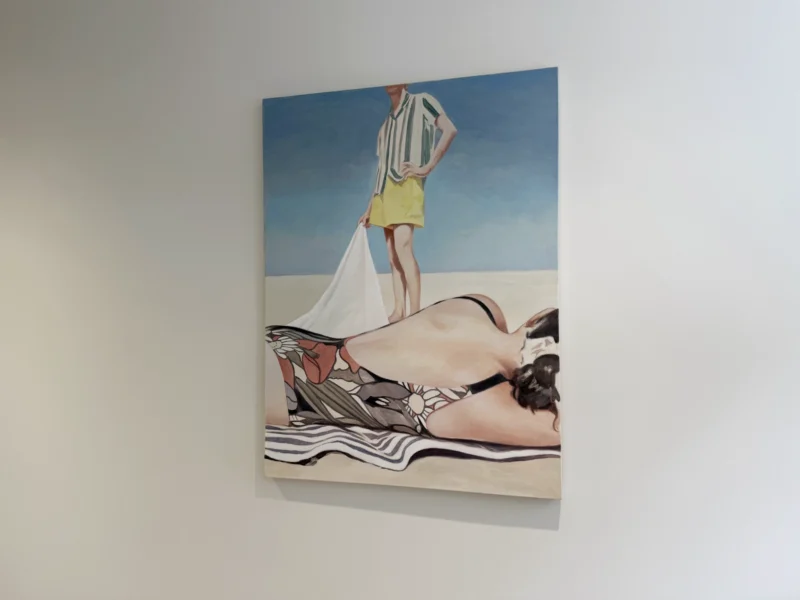 Installation shot from Ruben Müller: In the Thick of Summer, @ LKIF Gallery