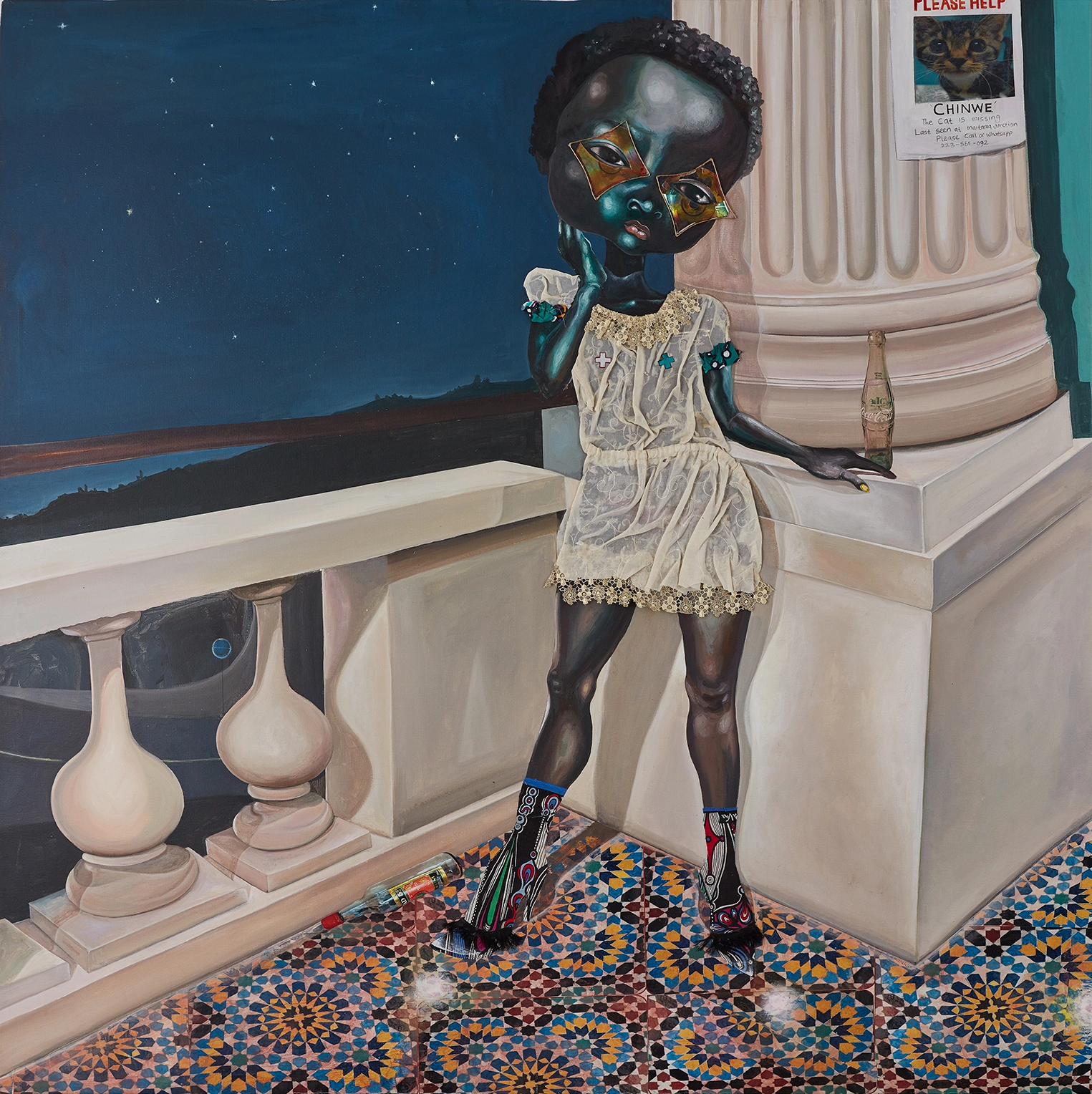 Image for gallery rosenfeld: Ndidi Emefiele: Behind the Glass, at No.9 Cork Street