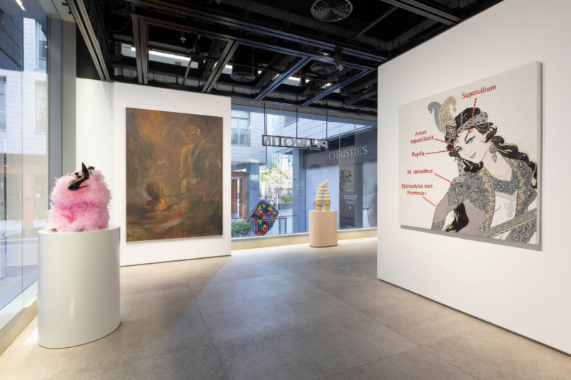Installation shot from Summer Group Show, @ Perrotin