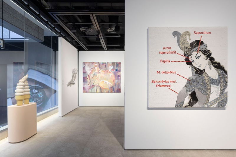 Installation shot from Summer Group Show, @ Perrotin