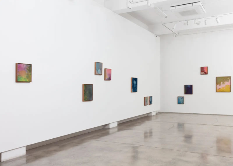 Installation shot from Lara Merrett: Stilling, @ Sullivan+Strumpf