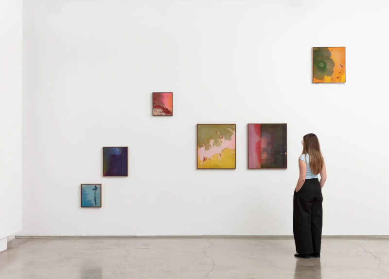 Installation shot from Lara Merrett: Stilling, @ Sullivan+Strumpf