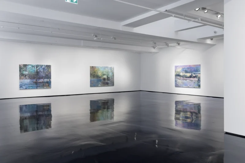 Installation shot from Danie Mellor: Awake (in the Dream), @ Tolarno Galleries