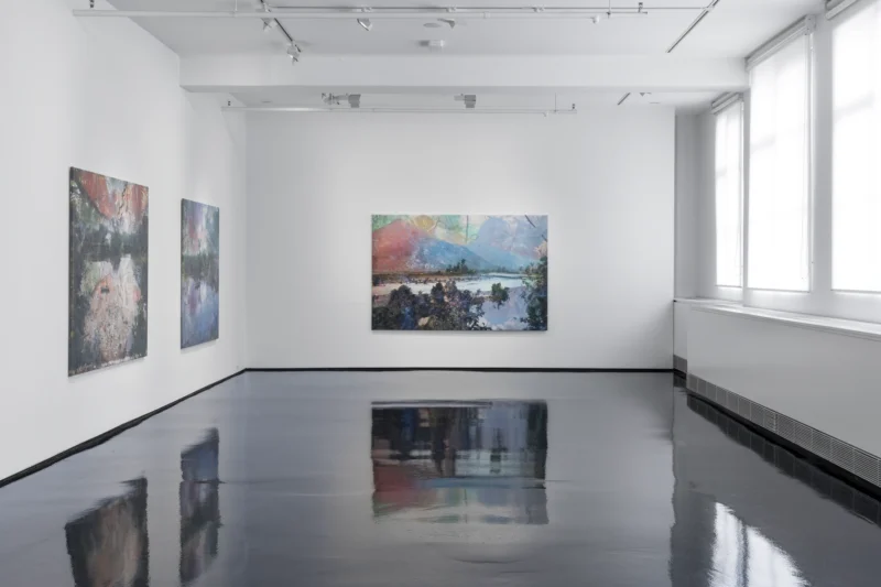 Installation shot from Danie Mellor: Awake (in the Dream), @ Tolarno Galleries