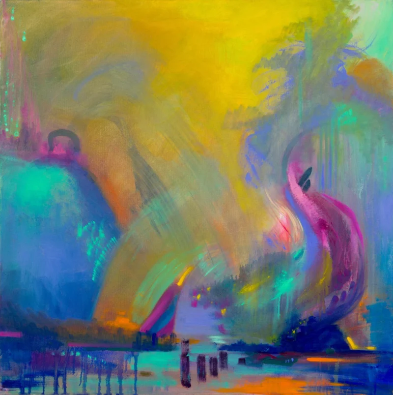 Xiya Wang, Taking My Brushes For a Walk #1, 2026