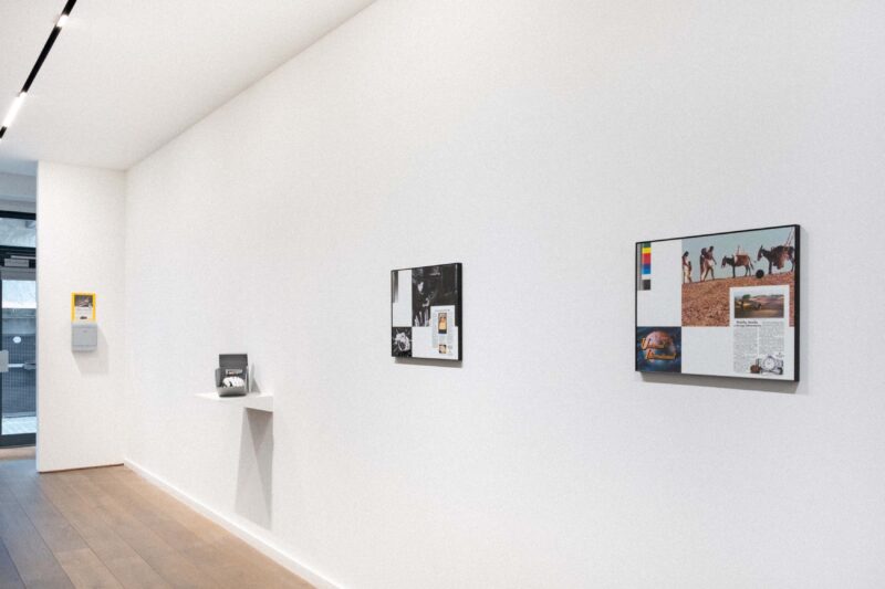 Installation shot from Lyndon Barrois Jr.: Desert of Promise, @ Alma Pearl
