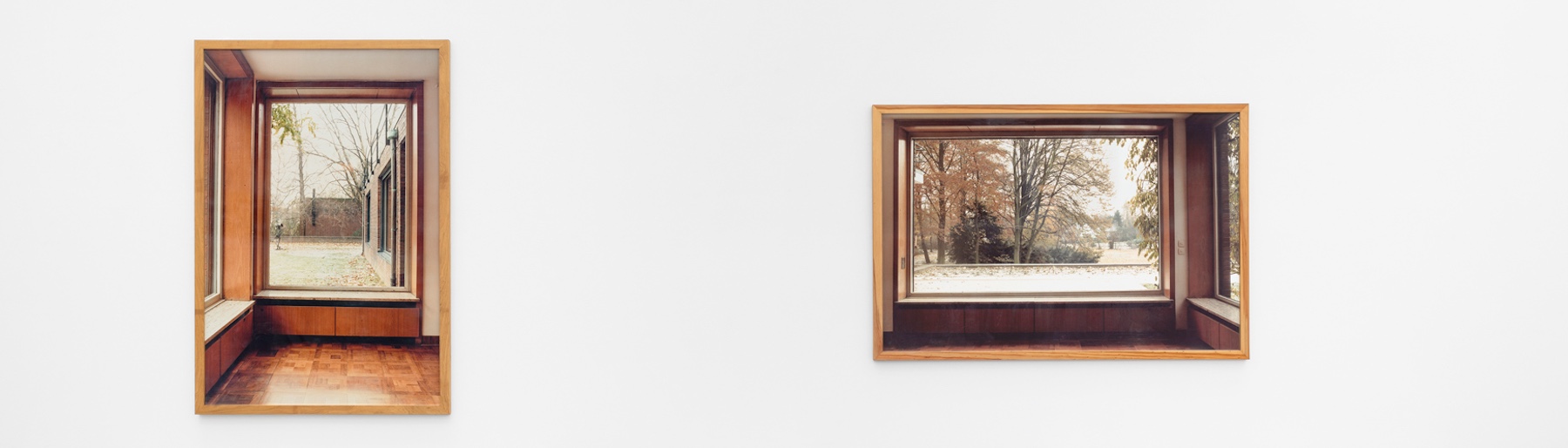 Image for our show of the day, Günther Förg: Haus Lange, Krefeld, 1985, at Galerie Bärbel Grässlin