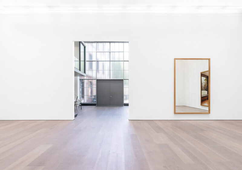 Installation shot from Günther Förg: Haus Lange, Krefeld, 1985, @ Galerie Bärbel Grässlin