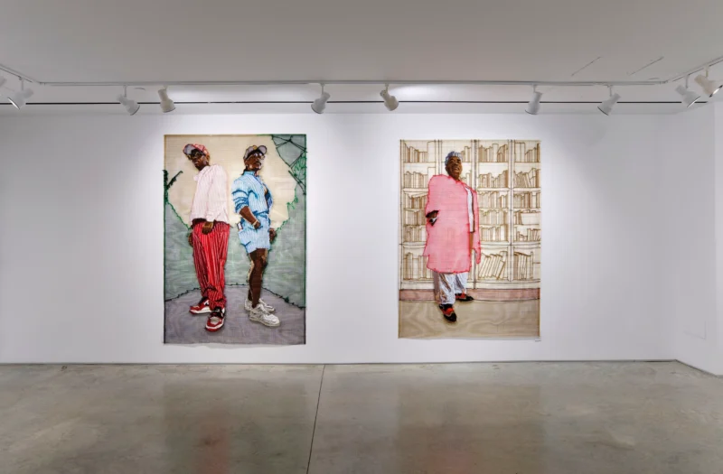 Installation shot from Taking up Space: New Works by Kandy G Lopez, @ ACA Galleries