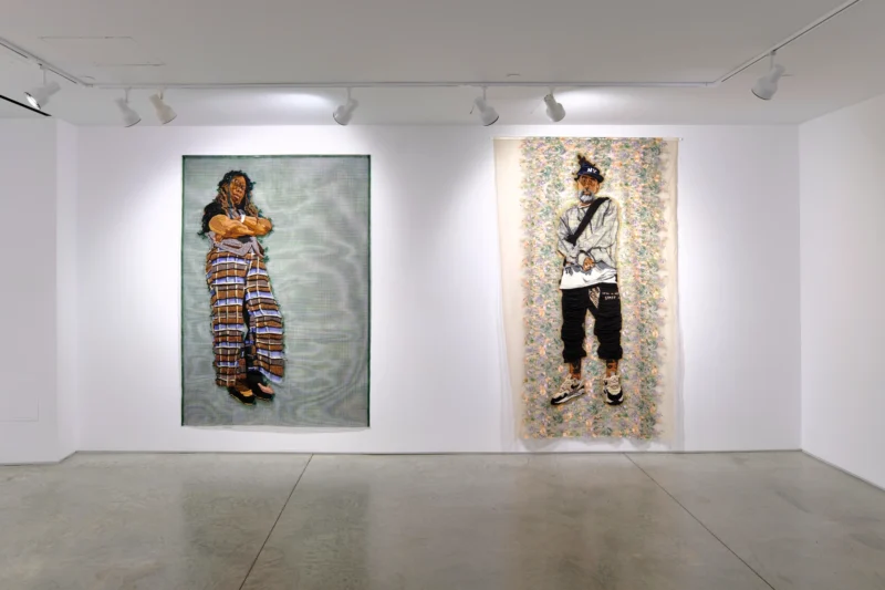 Installation shot from Taking up Space: New Works by Kandy G Lopez, @ ACA Galleries