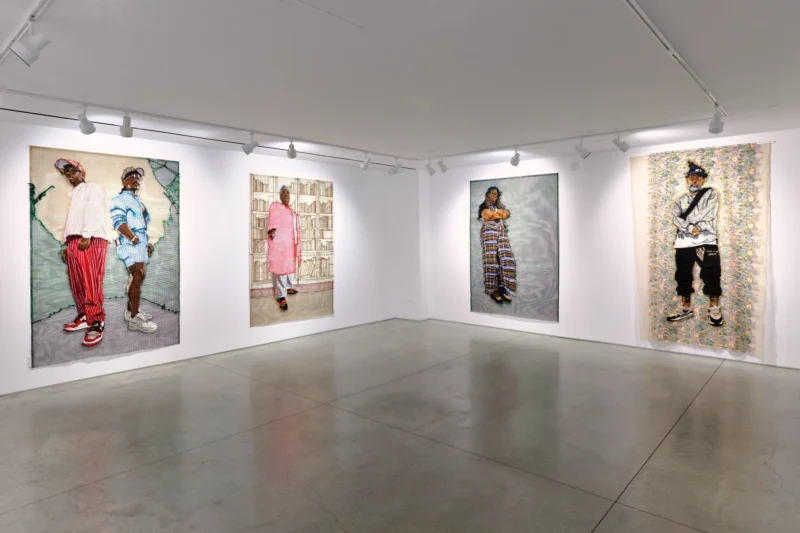 Installation shot from Taking up Space: New Works by Kandy G Lopez, @ ACA Galleries