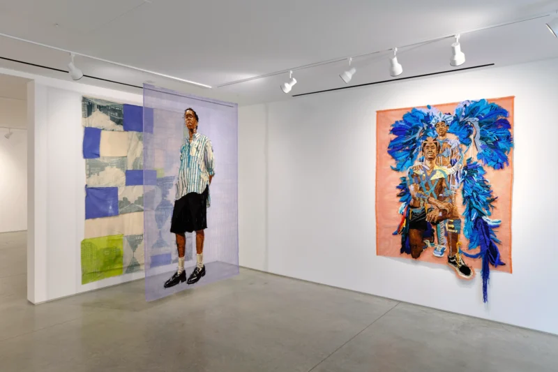 Installation shot from Taking up Space: New Works by Kandy G Lopez, @ ACA Galleries