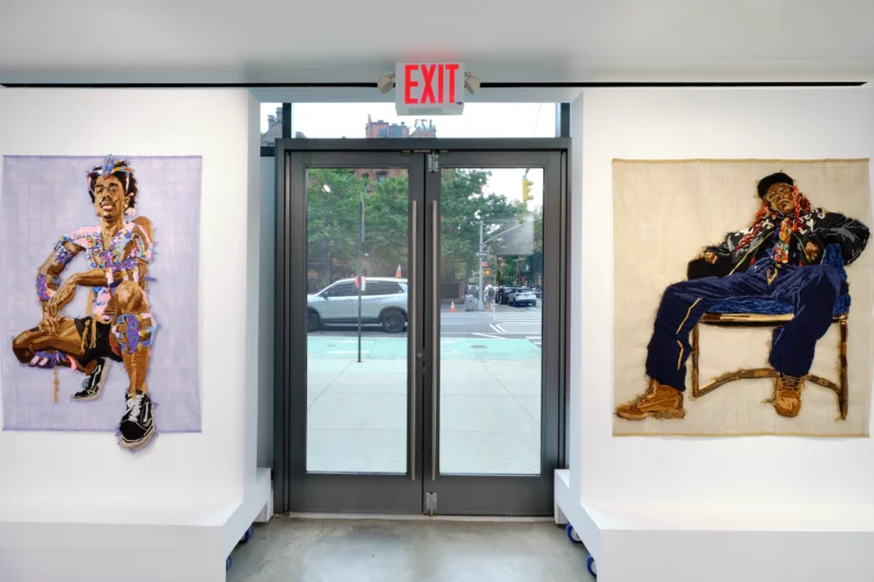 Installation shot from Taking up Space: New Works by Kandy G Lopez, @ ACA Galleries