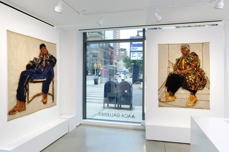 Installation shot from Taking up Space: New Works by Kandy G Lopez, @ ACA Galleries