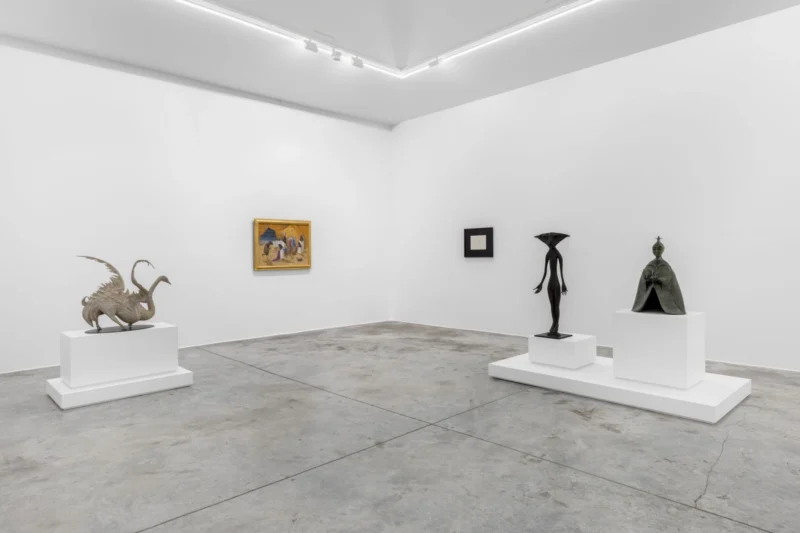 Installation shot from Leonora Carrington, @ Almine Rech