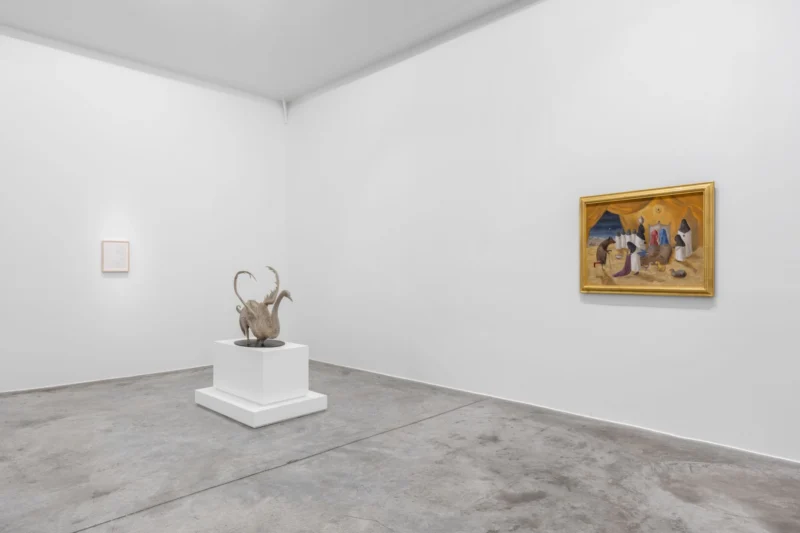 Installation shot from Leonora Carrington, @ Almine Rech