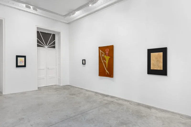 Installation shot from Leonora Carrington, @ Almine Rech