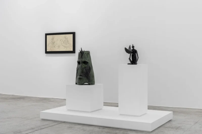 Installation shot from Leonora Carrington, @ Almine Rech