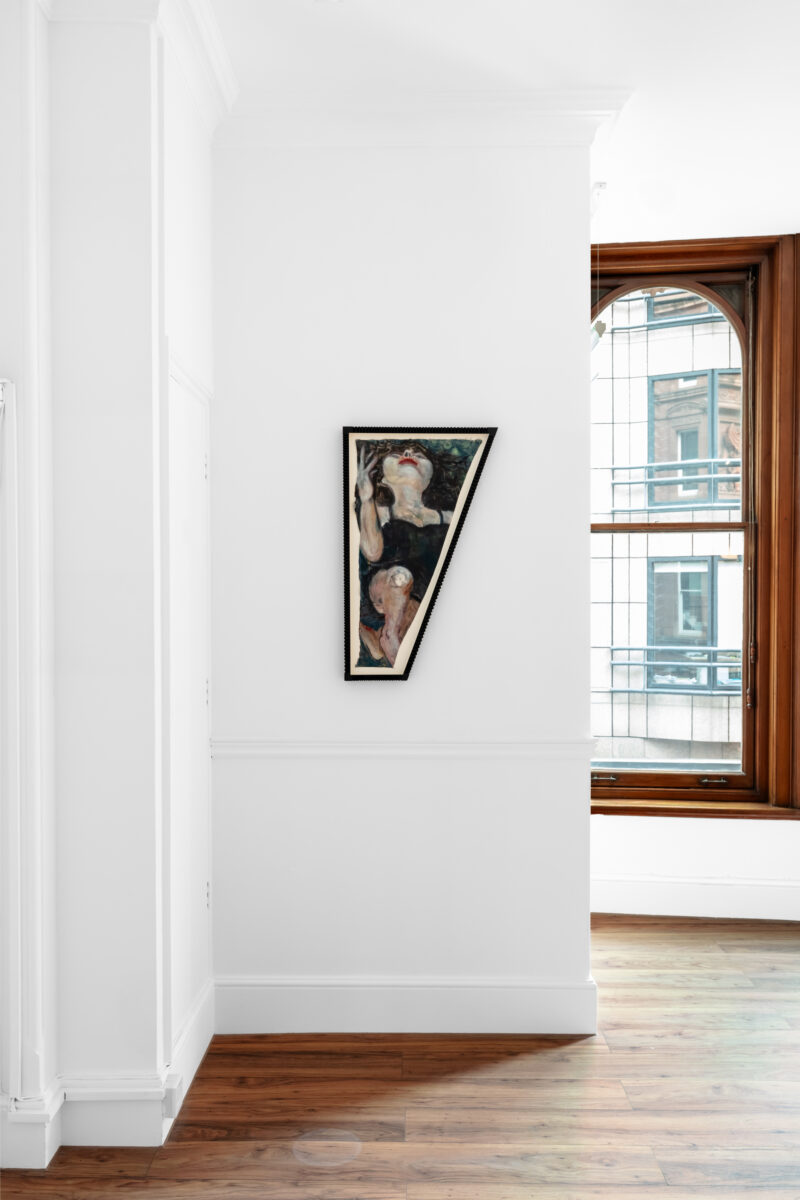 Installation shot from Tess Tomassini: The Air Becoming No Air Becoming Air Again, @ Ashley Saville