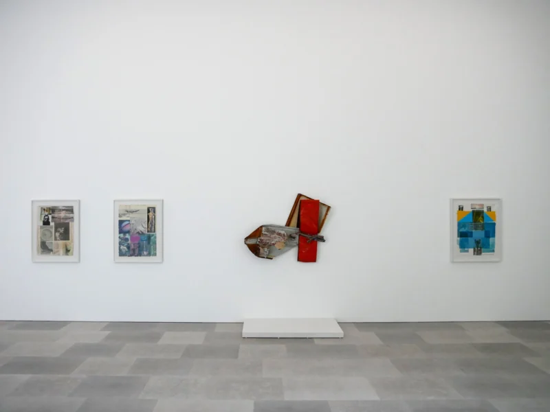 Installation shot from Robert Rauschenberg: Crosstown, @ Bastian