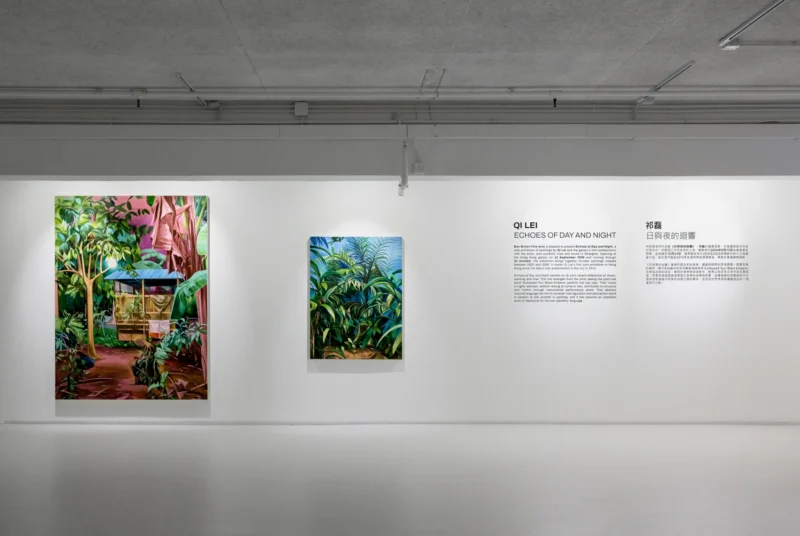 Installation shot from Qi Lei: Echoes of Day and Night, @ Ben Brown Fine Arts