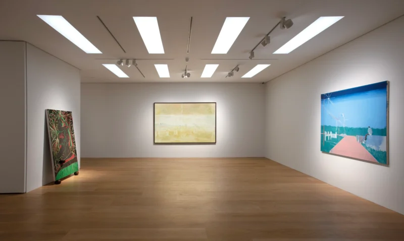 Installation shot from Surface Tension, @ Ben Brown Fine Arts
