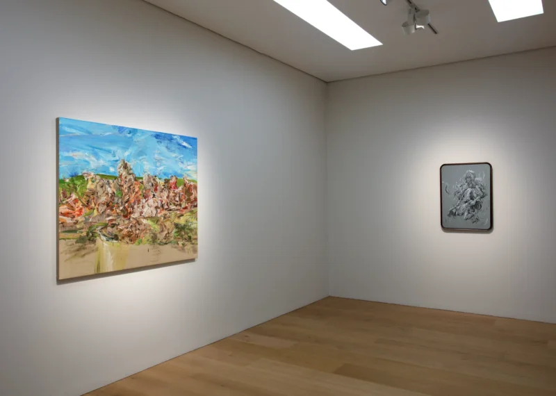 Installation shot from Surface Tension, @ Ben Brown Fine Arts