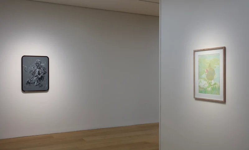 Installation shot from Surface Tension, @ Ben Brown Fine Arts