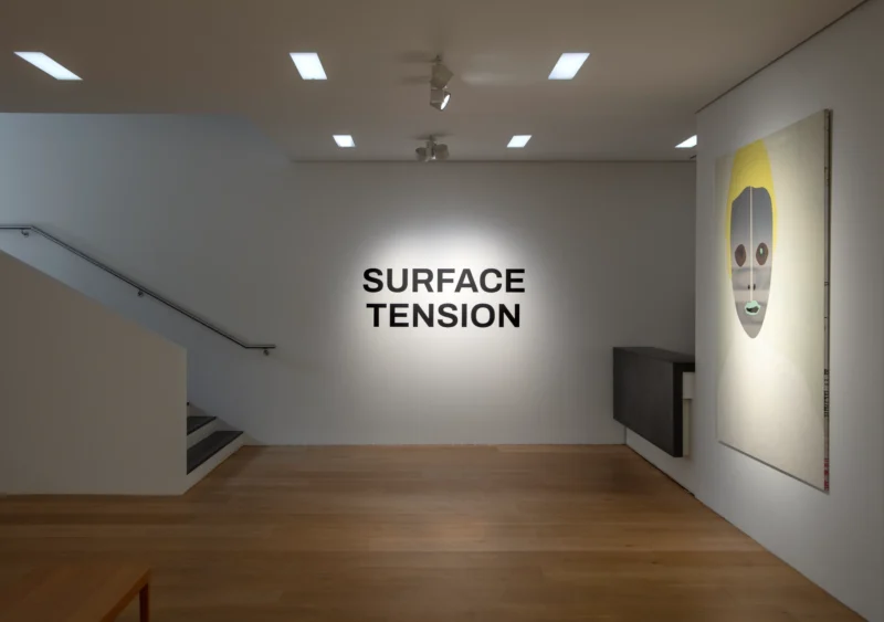 Installation shot from Surface Tension, @ Ben Brown Fine Arts