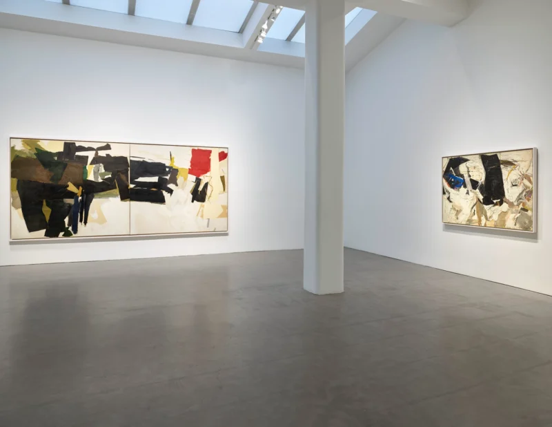 Installation shot from Perle Fine: Ninth Street Woman, @ Berry Campbell