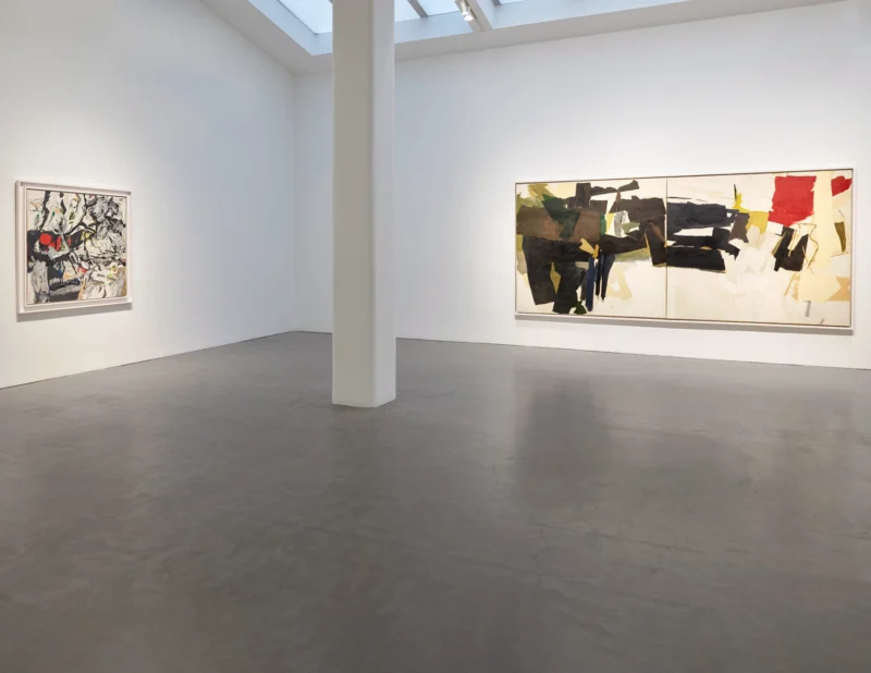 Installation shot from Perle Fine: Ninth Street Woman, @ Berry Campbell