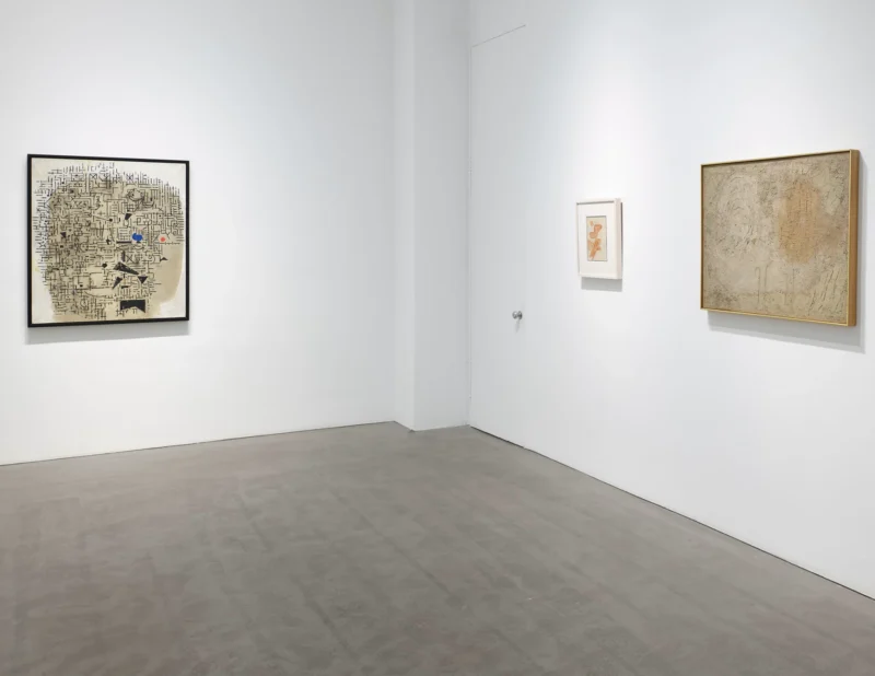 Installation shot from Perle Fine: Ninth Street Woman, @ Berry Campbell