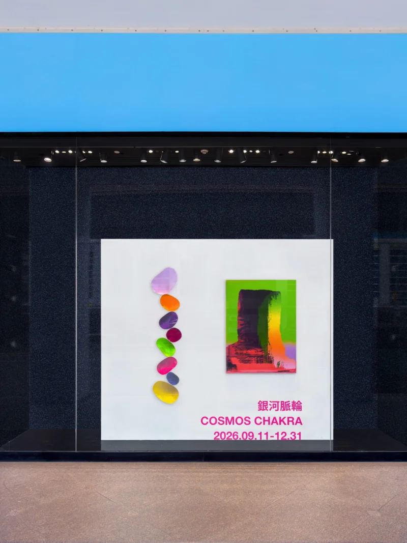 Installation shot from Cosmos Chakra, @ Bluerider ART