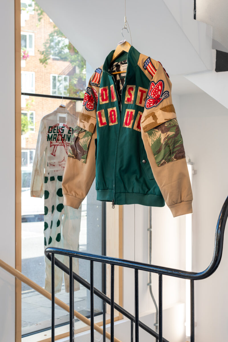Installation shot from Pentagram x Deus Ex Machina, @ Osh Gallery
