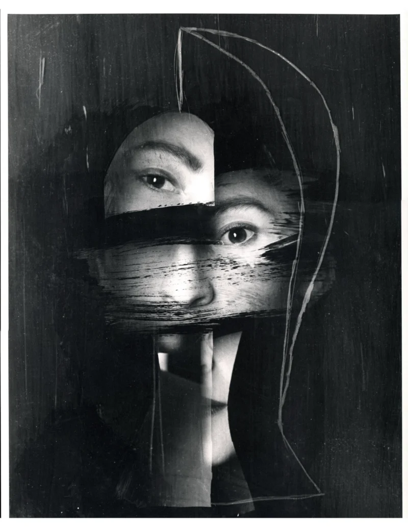 David Seidner, [Fragments of woman's face], 1986