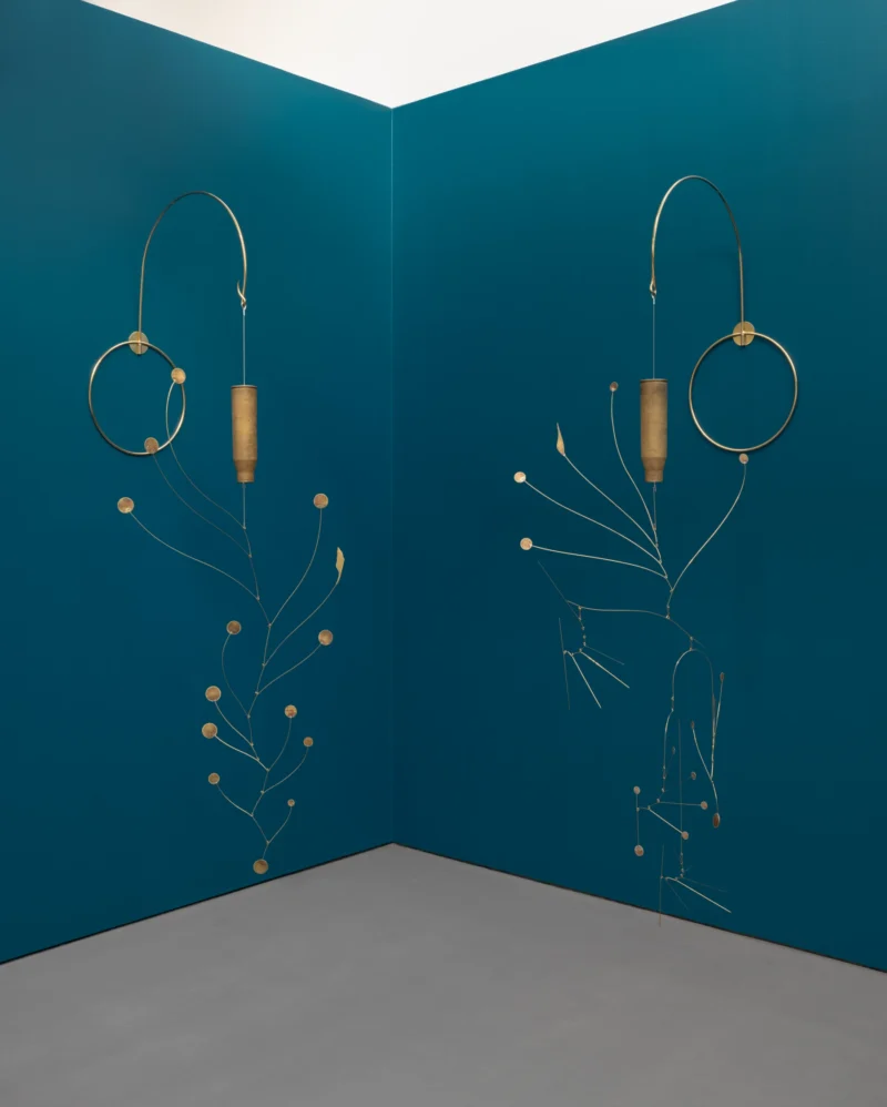 Installation shot from Tuan Andrew Nguyen: Fire Sermon, @ Esther Schipper