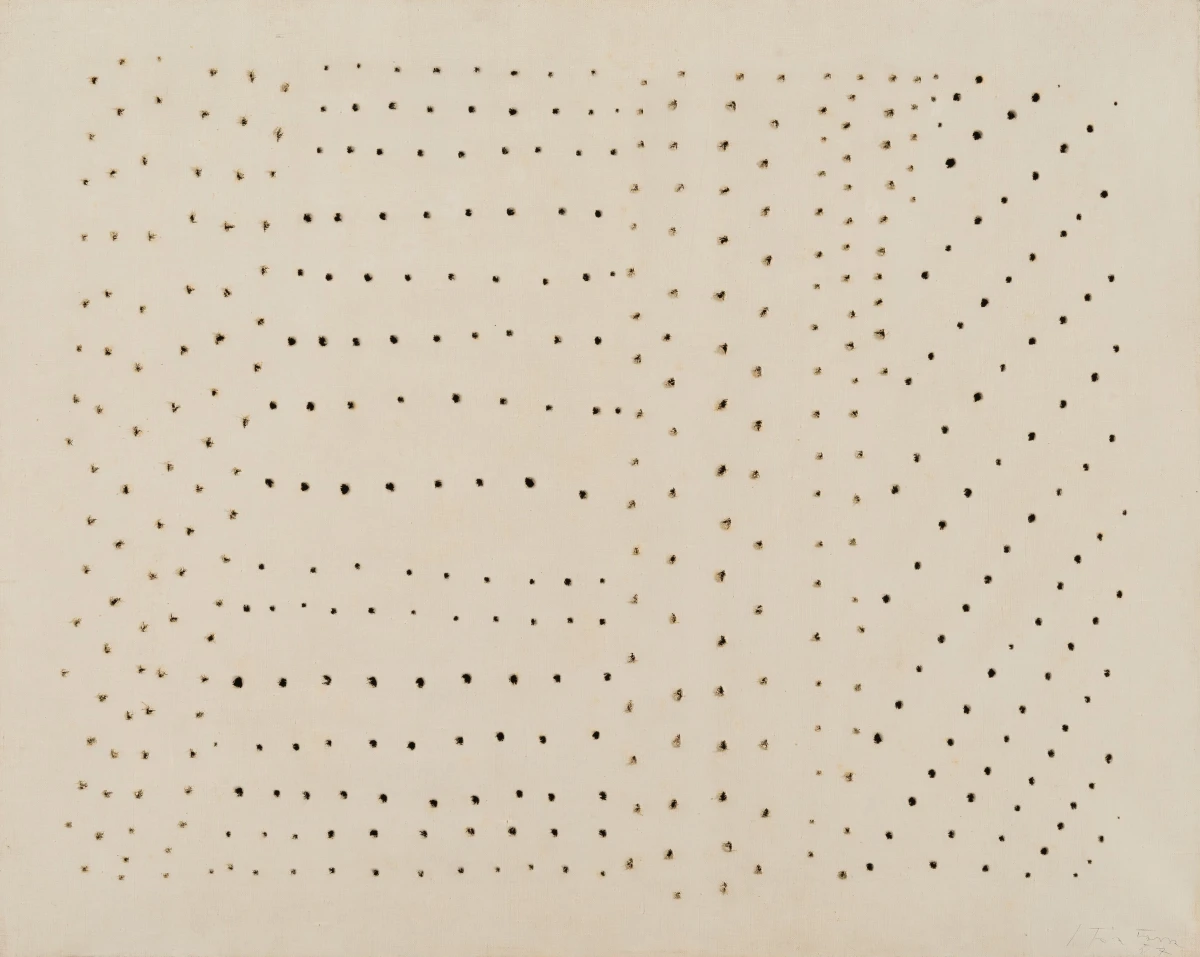 Lucio Fontana, Concetto spaziale (Spatial Concept), 1960