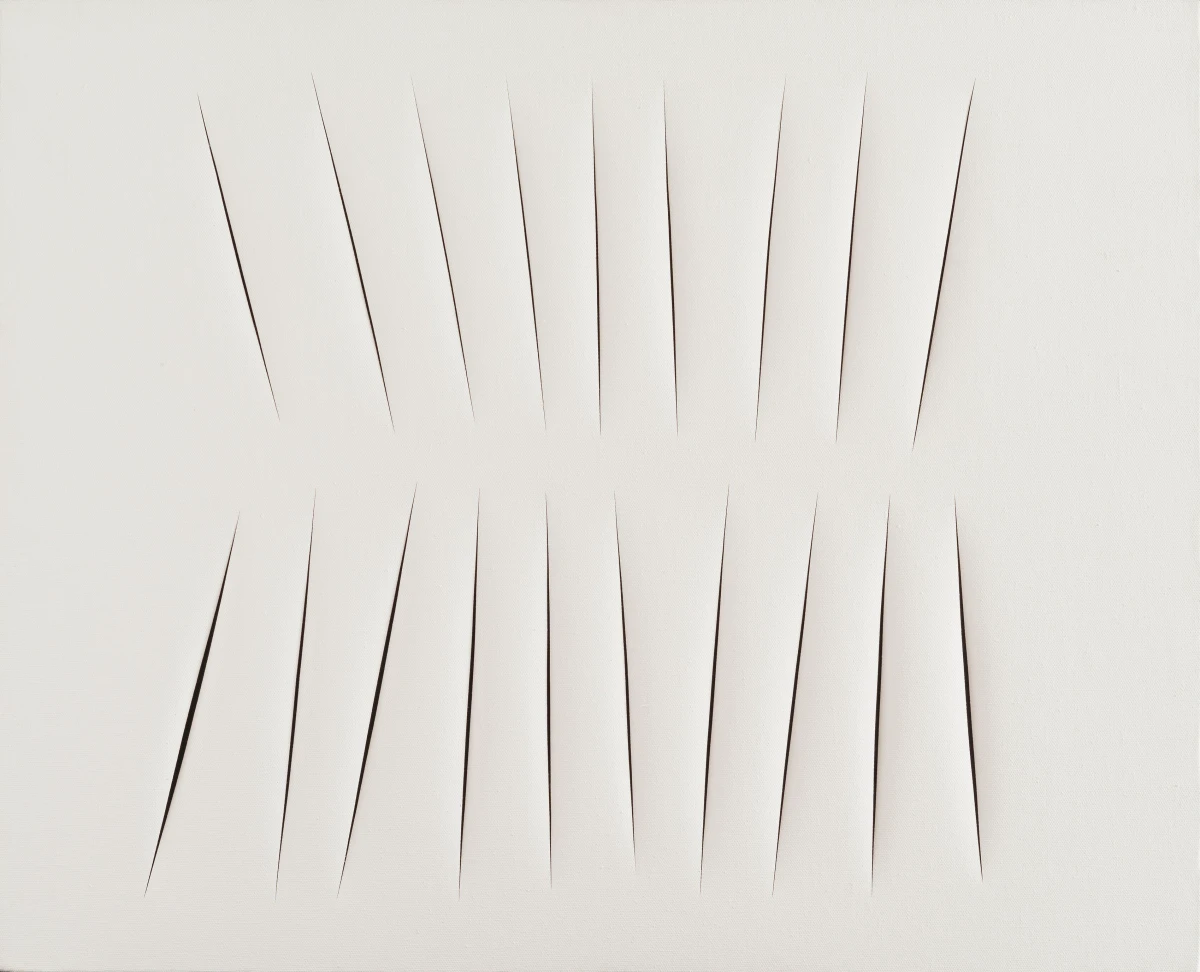 Lucio Fontana, Concetto spaziale, Attese (Spatial Concept, Expectations), 1964
