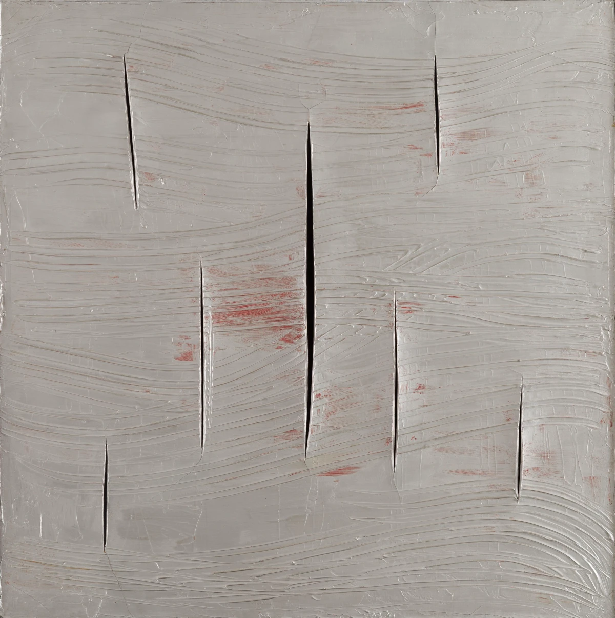 Lucio Fontana, Concetto spaziale, Venice moon (Spatial Concept, Venice Moon), 1961